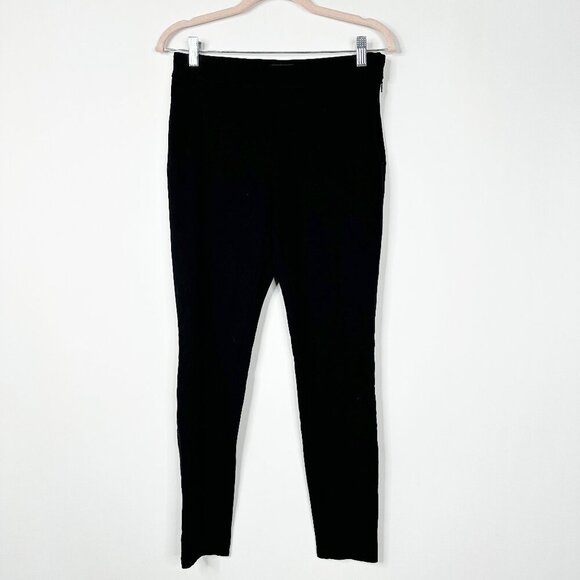 2/$30 White House Black Market Body Comfort Ponte Pants Black 4 #A0160 - Picture 4 of 9
